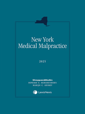 cover image of New York Medical Malpractice